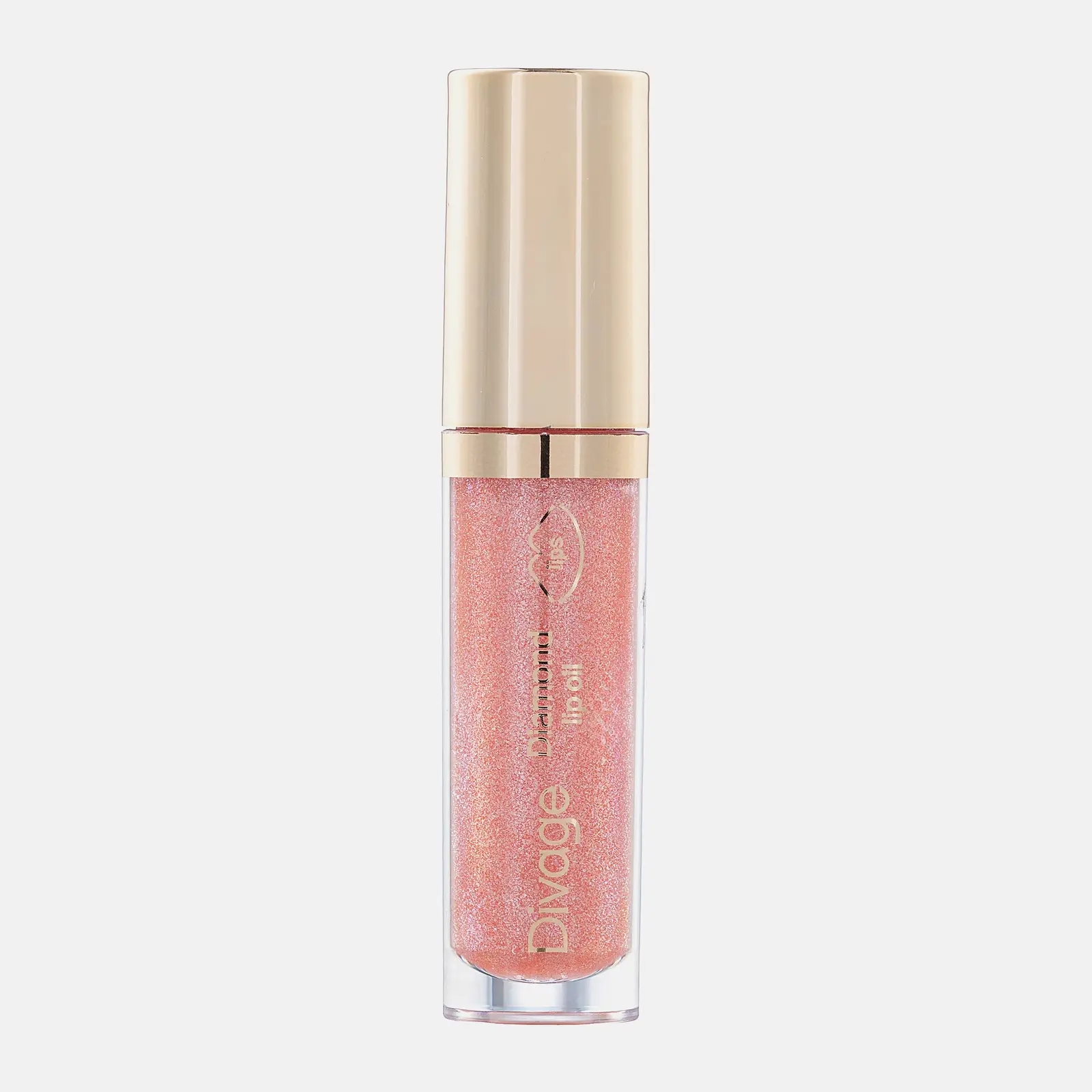 Масло для губ Diamond Lip Oil тон 02 Персиковый Divage