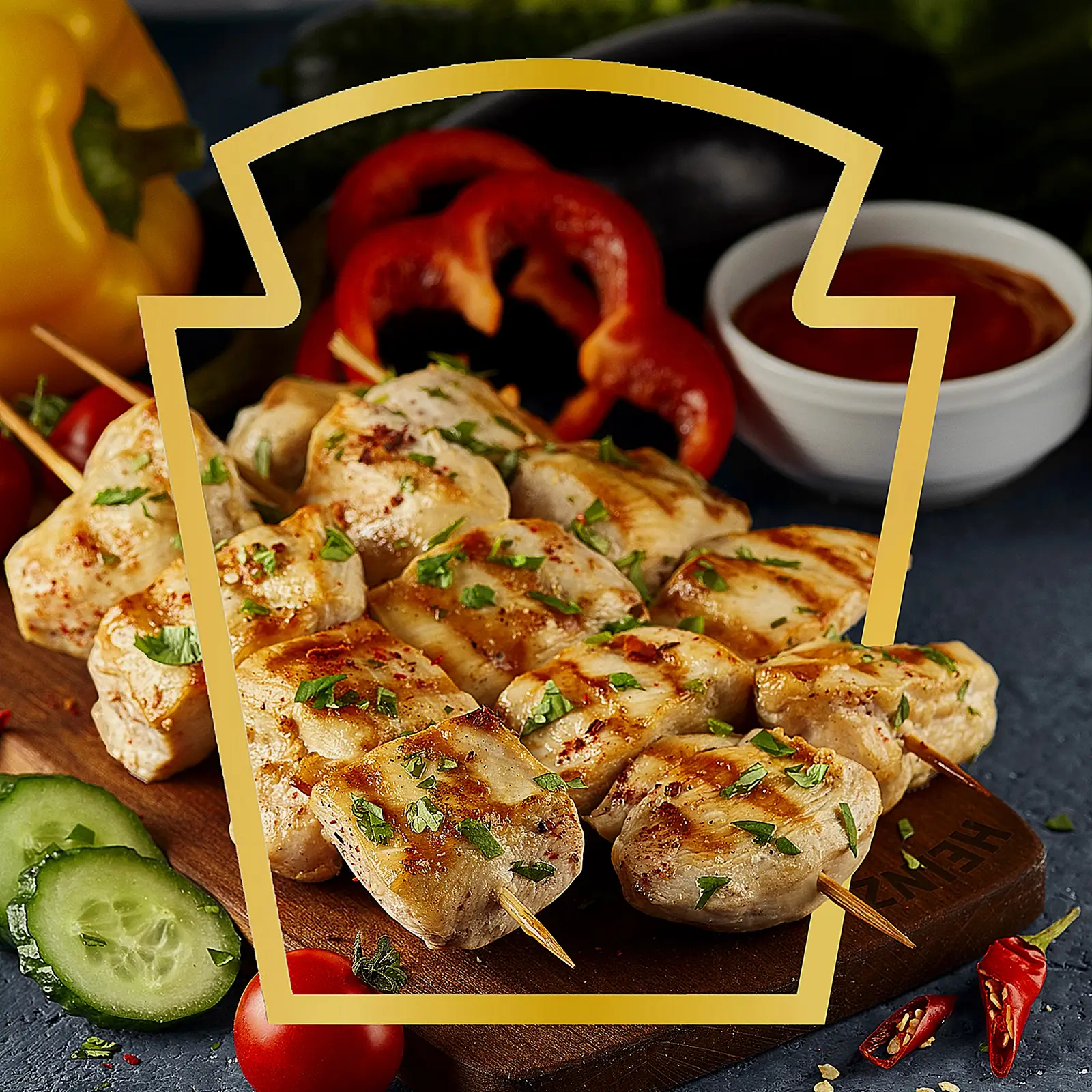 Кетчуп Для гриля и шашлыка Heinz 550г - фото 3 Кетчуп Для гриля и шашлыка Heinz 550г - фото 3
