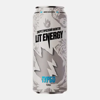 Напиток тонизирующий без сахара Lit Energy Турбо 450мл