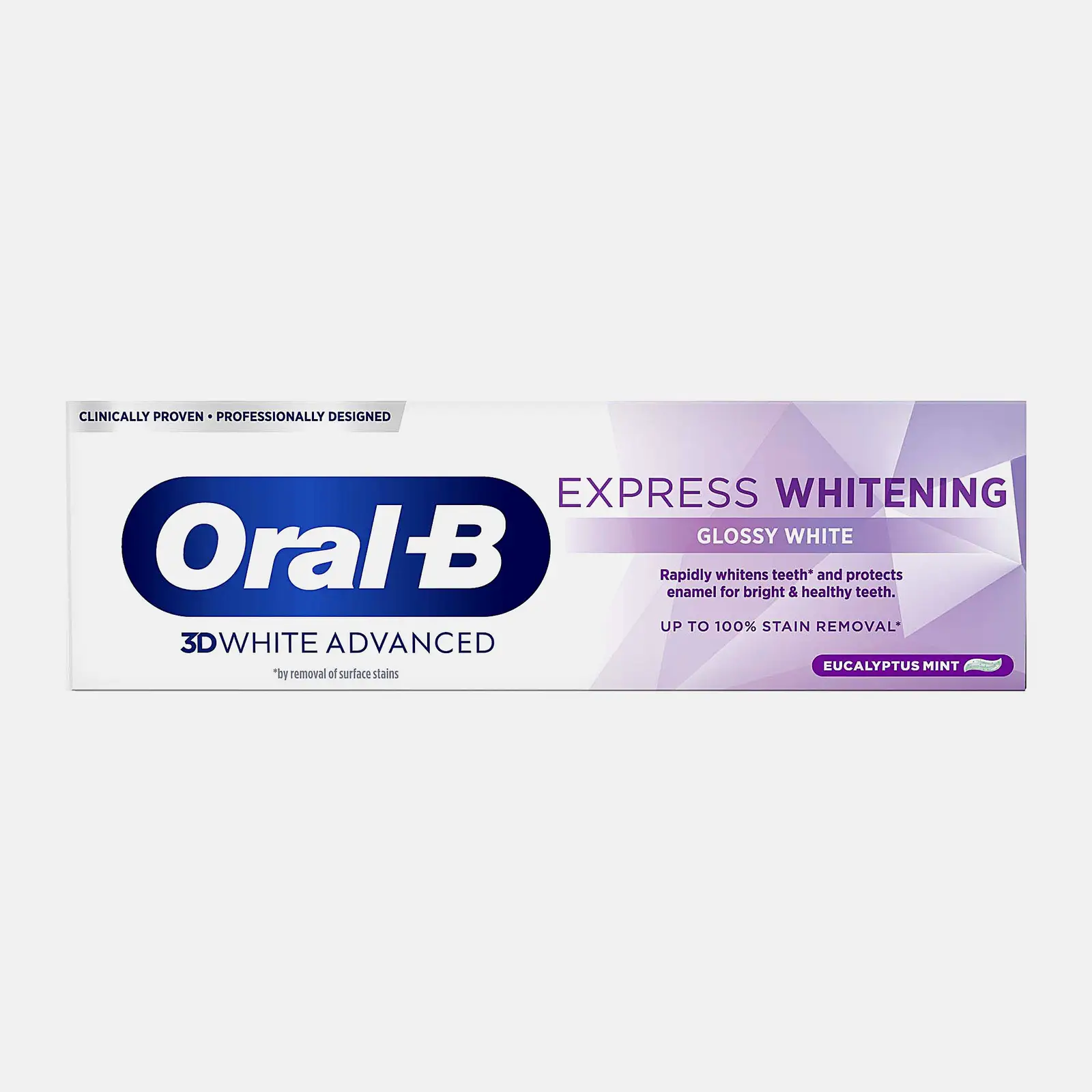 Отбеливающая зубная паста Oral-B 3D White Advanced Express 75мл Отбеливающая зубная паста Oral-B 3D White Advanced Express 75мл