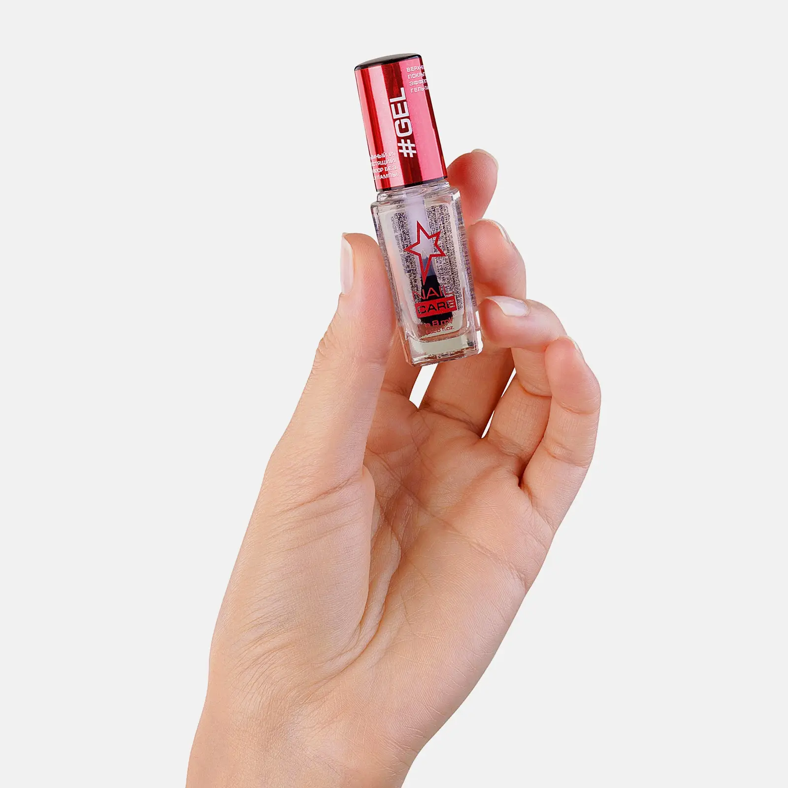 Верхнее покрытие для ногтей Эффект гель-лака Stellary