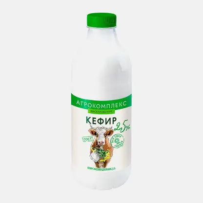 Кефир Агрокомплекс 2.5% 900г