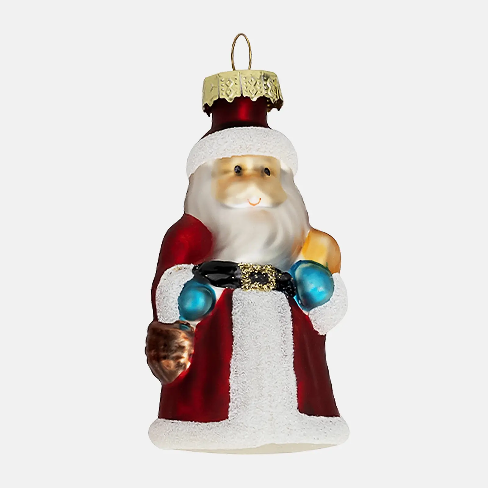 Украшения новогодние Персонажи 7-9см стекло в ассортименте