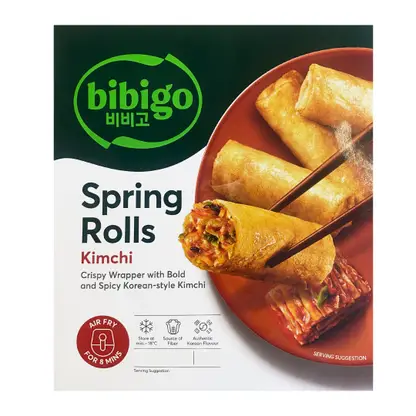 Изображение товара Спринг-роллы с кимчи Bibigo 250г