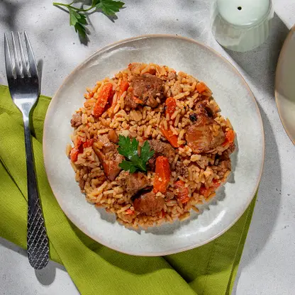 Плов с курицей М Кухня 250г