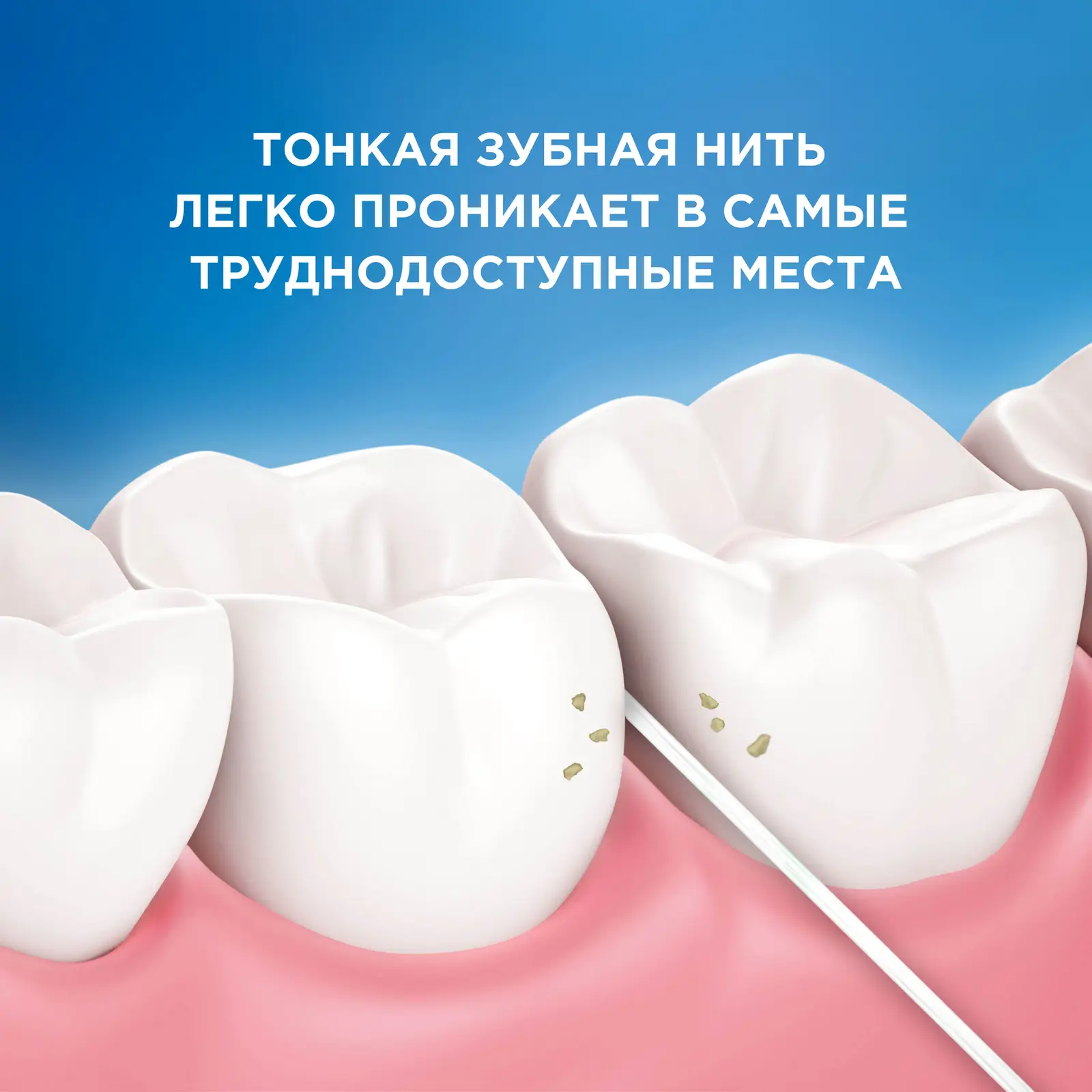 Зубная нить Oral-B Essential Floss невощеная/мятная 50м