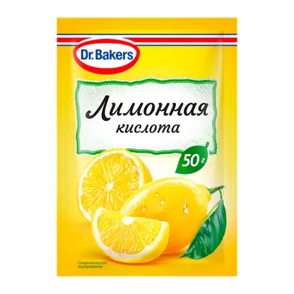 Изображение товара Лимонная кислота Dr. Bakers 50г