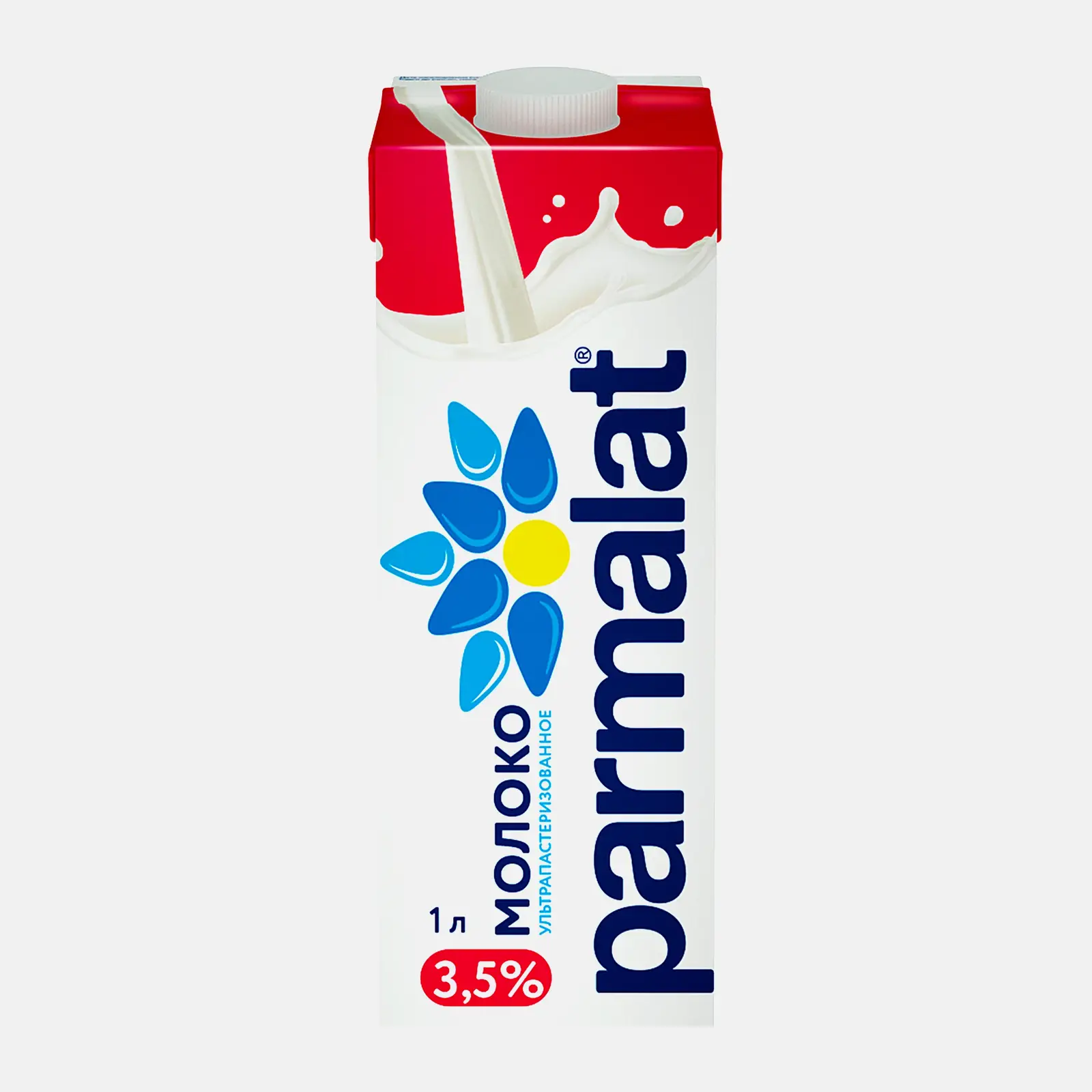 Изображение товара Молоко Parmalat ультрапастеризованное 3.5 1л натуральное и безопасное