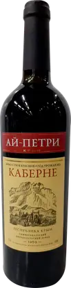 Вино Ай-Петри Каберне красное сухое 12% 750мл