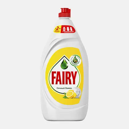 Средство для мытья посуды Fairy Сочный лимон 1.35л