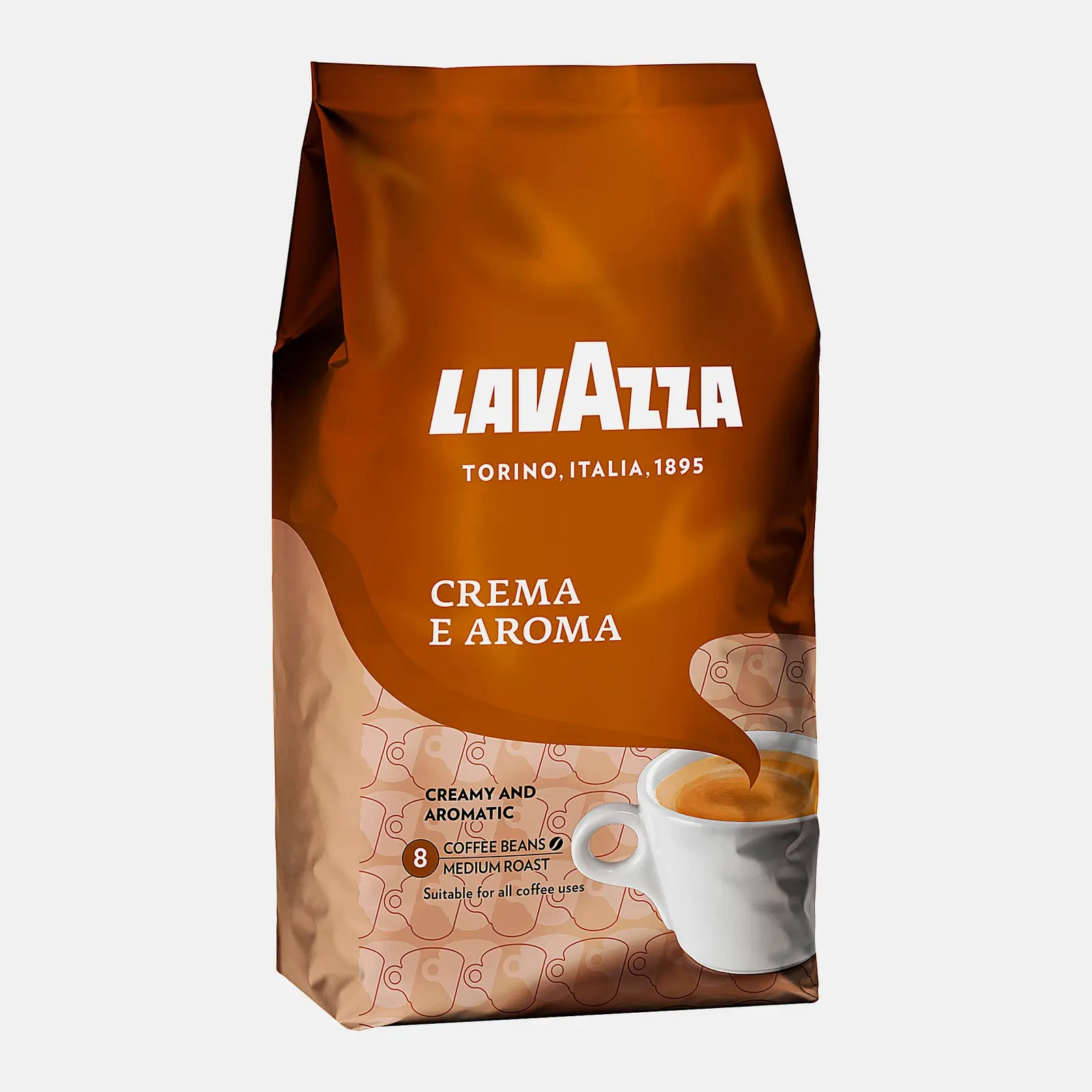 Изображение товара Кофе в зернах Lavazza Crema e Aroma 1кг натуральный ароматный бленд