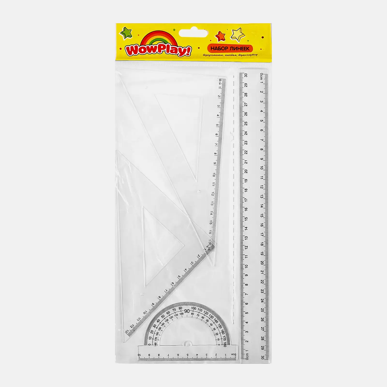 Набор линеек Магнит 4шт