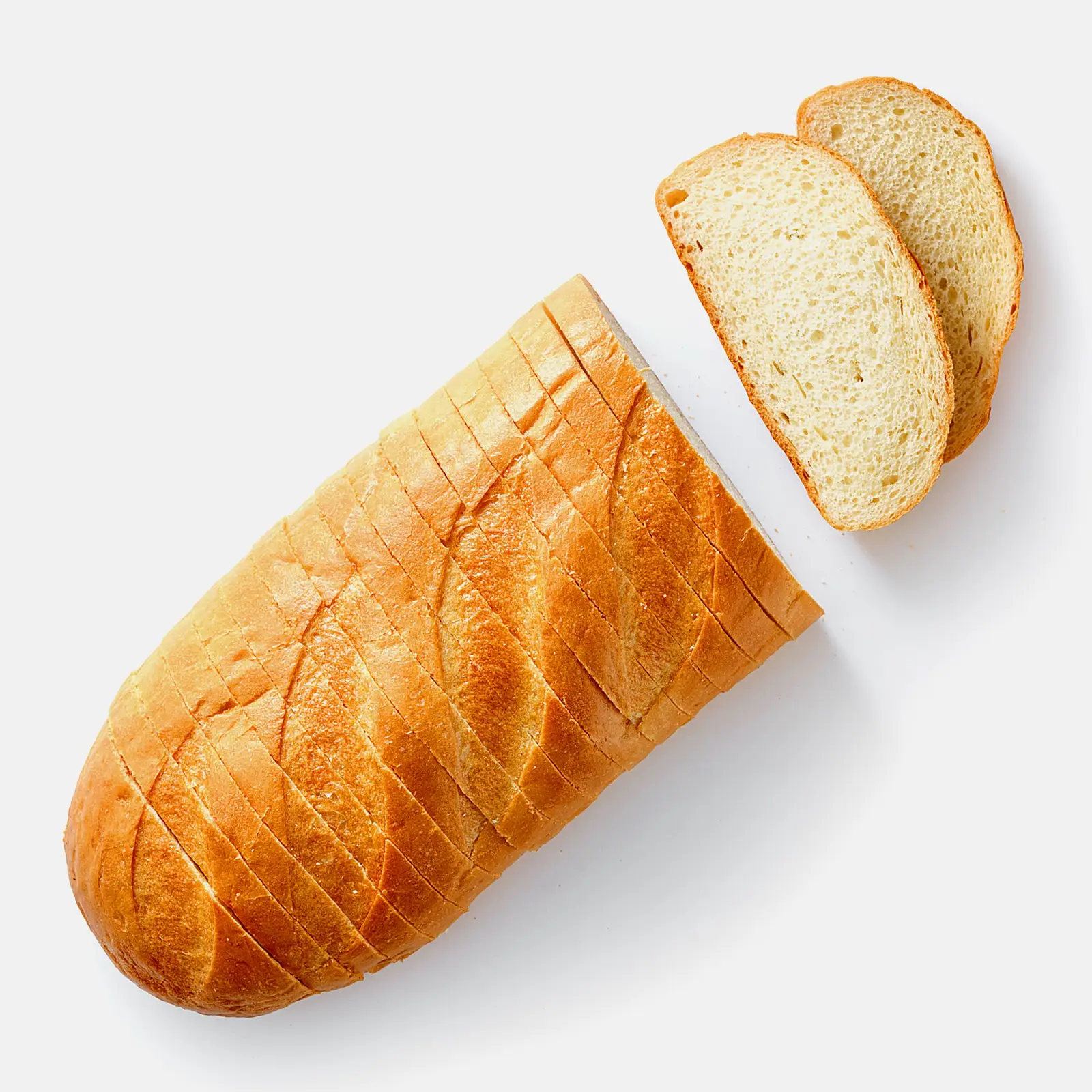 Изображение товара Нарезной батон 400 г Коломенский мягкий и ароматный хлеб для завтраков