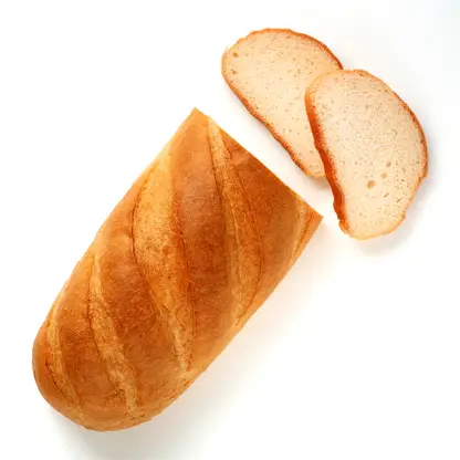 Изображение товара Батон Нарезной из пшеничной муки Хлебозавод №28 400г