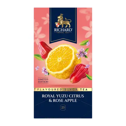 Изображение товара Чёрный чай Richard Royal Yuzu Curtis&Rose Apple 25саше