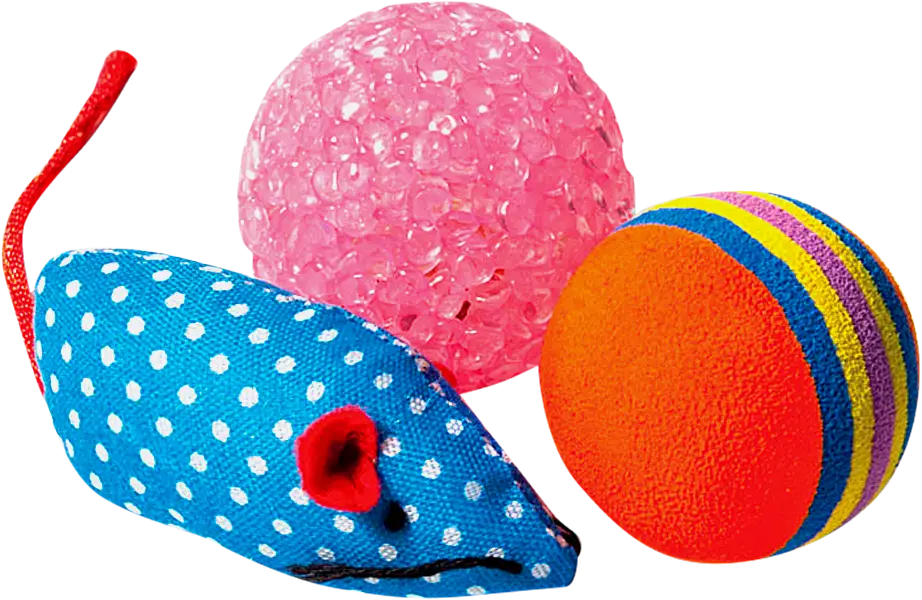 Набор игрушек Triol для кошек в ассортименте