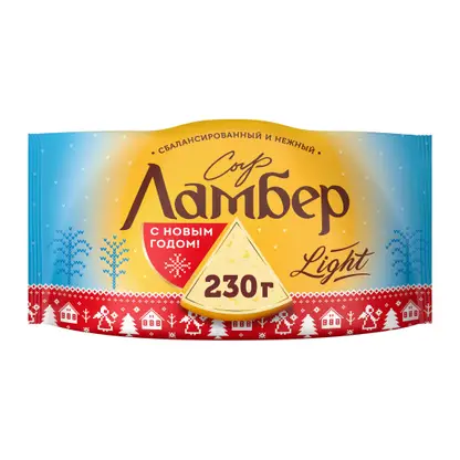 Изображение товара Сыр Ламбер легкий 30% весовой