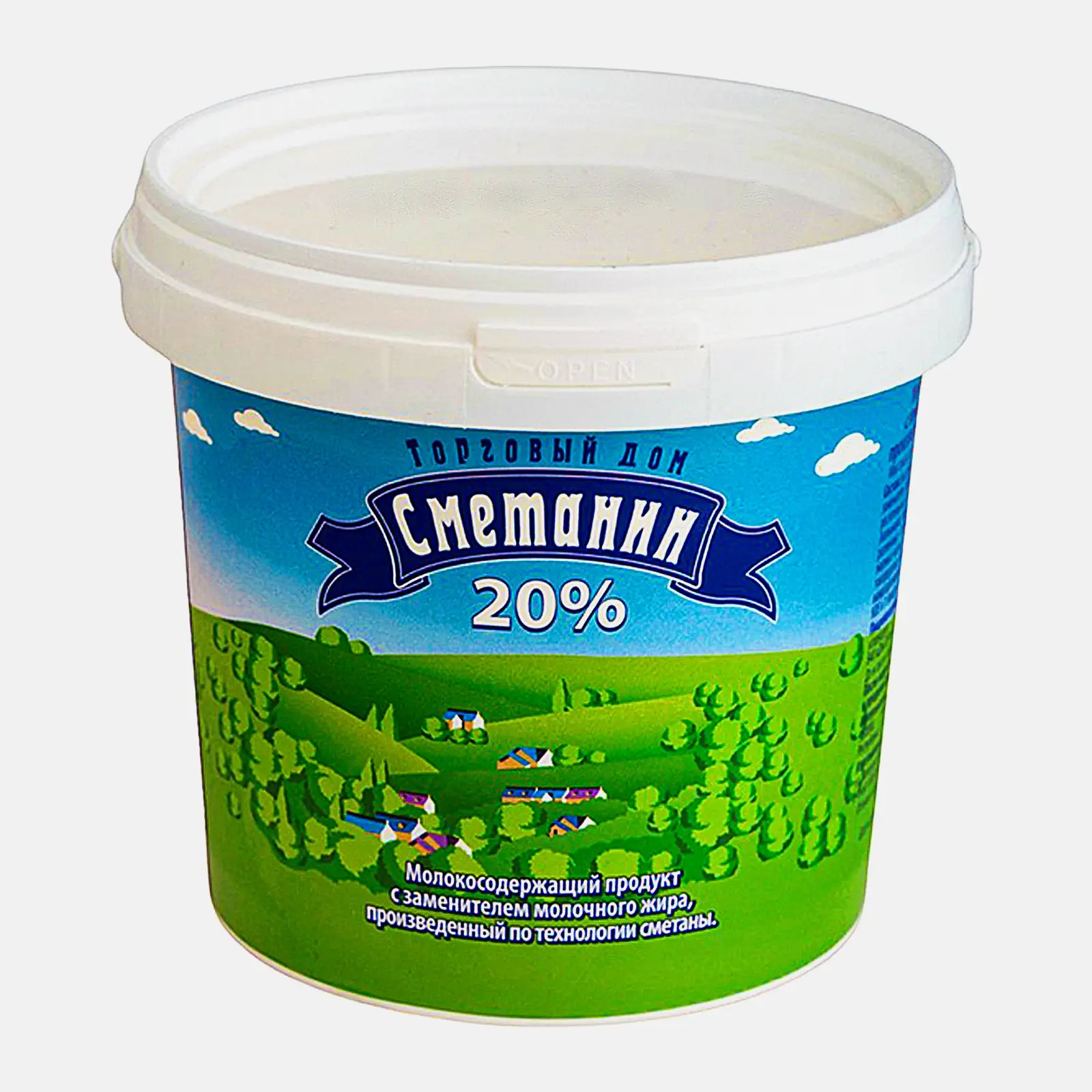 Продукт молокосодержащий ТД Сметанин по технологии сметаны 800г Продукт молокосодержащий ТД Сметанин по технологии сметаны 800г