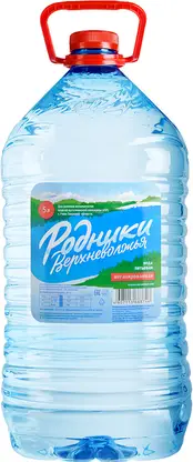 Изображение товара Вода Родники Верневолжья питьевая артезианская негазированная 5л