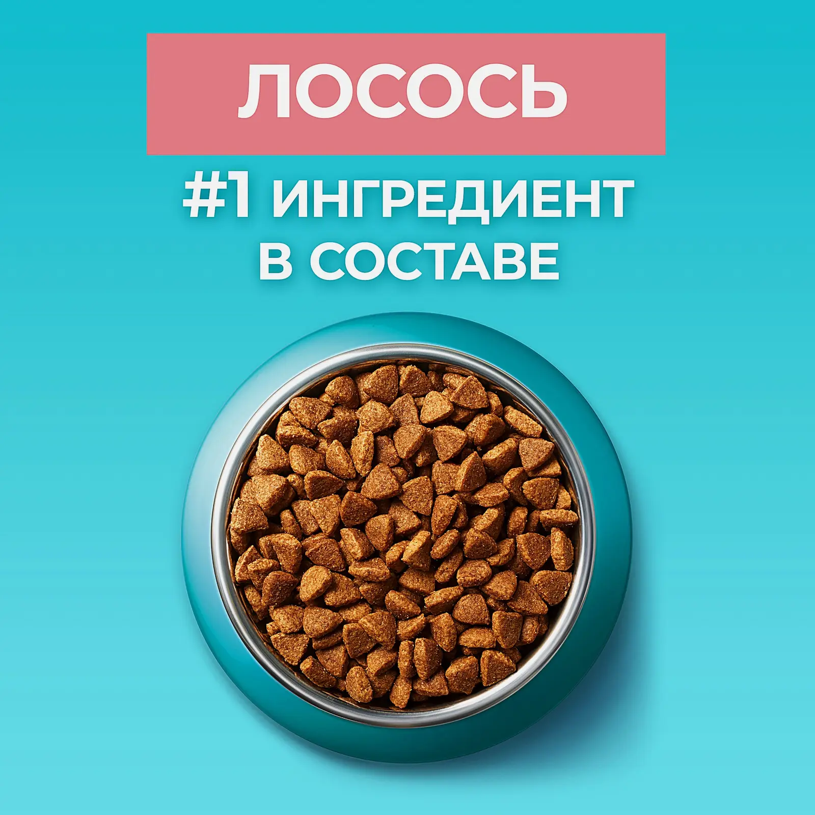 Сухой корм для стерилизованных кошек с лососем Purina ONE 3кг