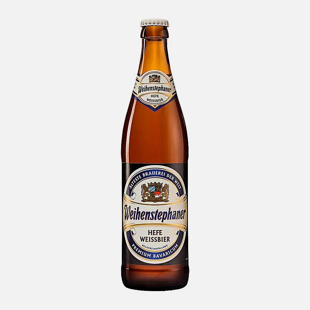 Пиво Weihenstephaner Hefeweissbier светлое нефильтрованное 5.4% 500мл