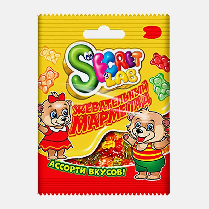 Мармелад Secret Lab жевательный ассорти вкусов 20г