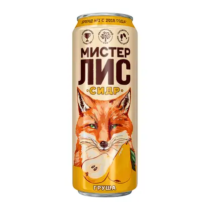Сидр Мистер Лис Сочная груша 430мл