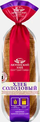 Хлеб Солодовый нарезанный 380г