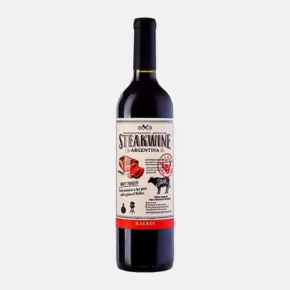 Вино Steakwine Malbec красное полусухое 12.5% 750мл