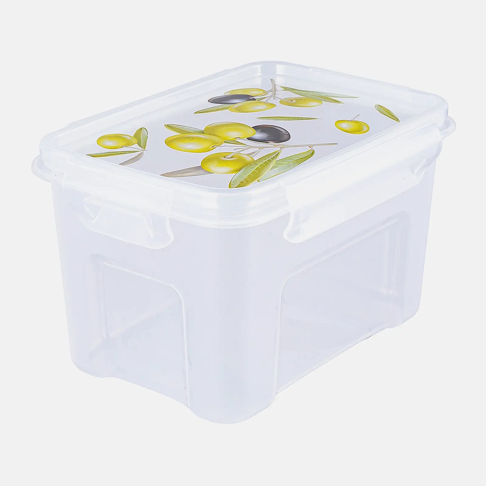 Изображение товара Контейнер для СВЧ Полимербыт Лок Декор 1.1л экологичный безопасный