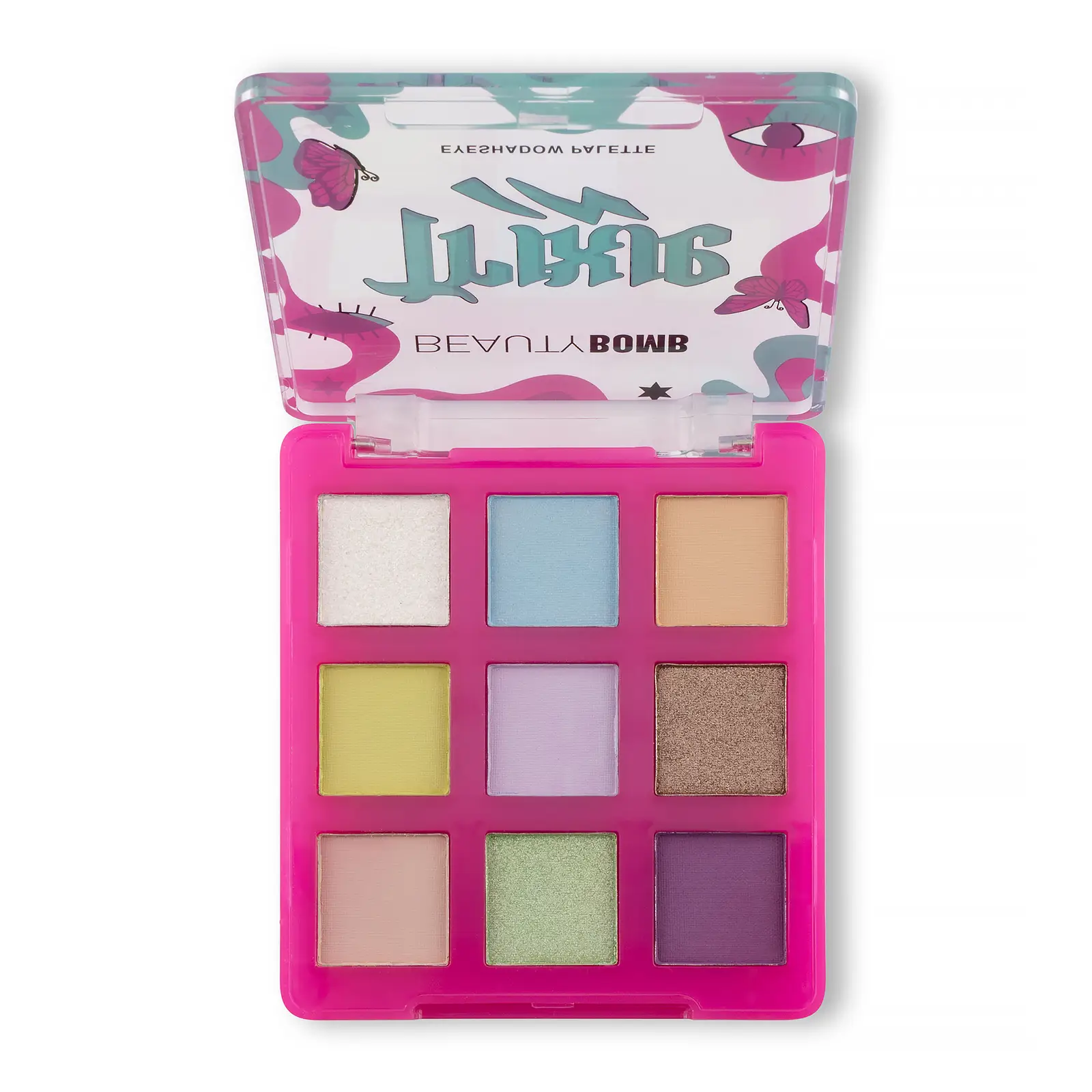 Палетка теней Beauty Bomb Trixie тон 01