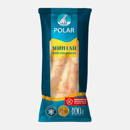 Филе Минтая Polar порционное 400г