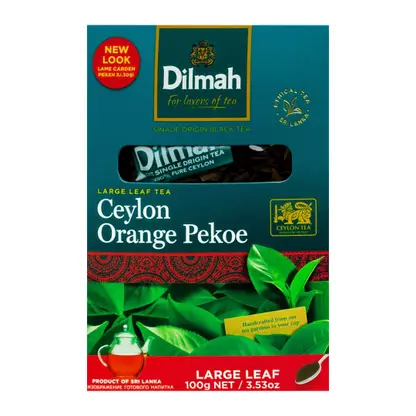 Изображение товара Чай черный Dilmah Цейлонский листовой 100г