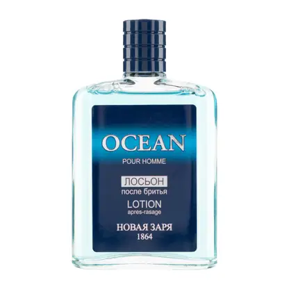 Изображение товара Лосьон после бритья Новая Заря Океан с освежающим ароматом 100 мл