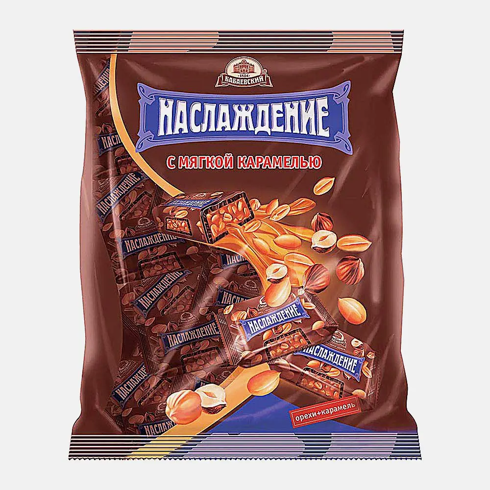 Конфеты Бабаевский Наслаждение с мягкой карамелью 250г Конфеты Бабаевский Наслаждение с мягкой карамелью 250г