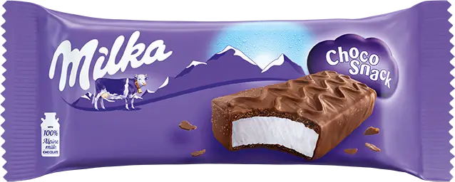 Изображение товара Пирожное бисквитное с кремом и шоколадом Milka 29 г вкусное и нежное