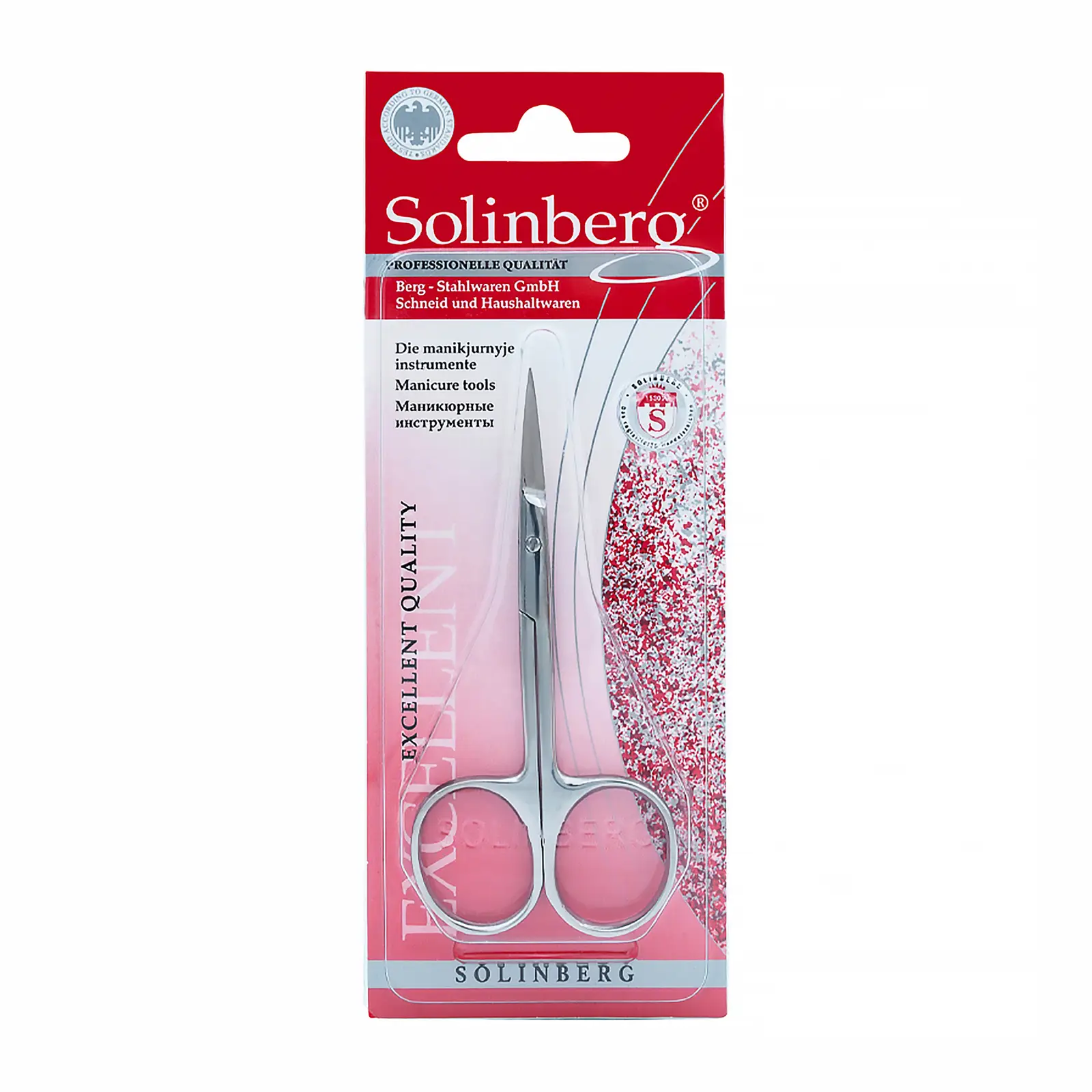 Ножницы маникюрные Solinberg 212-051 26г 6.6*17.2*1см