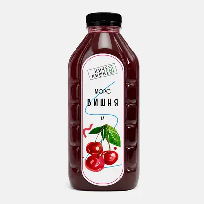 Морс вишневый 1л