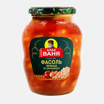 Фасоль печеная по-домашнему Дядя Ваня 370г