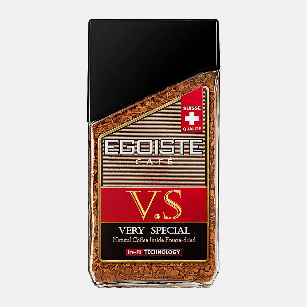 Кофе растворимый Egoiste V.S сублимированный 100г Кофе растворимый Egoiste V.S сублимированный 100г