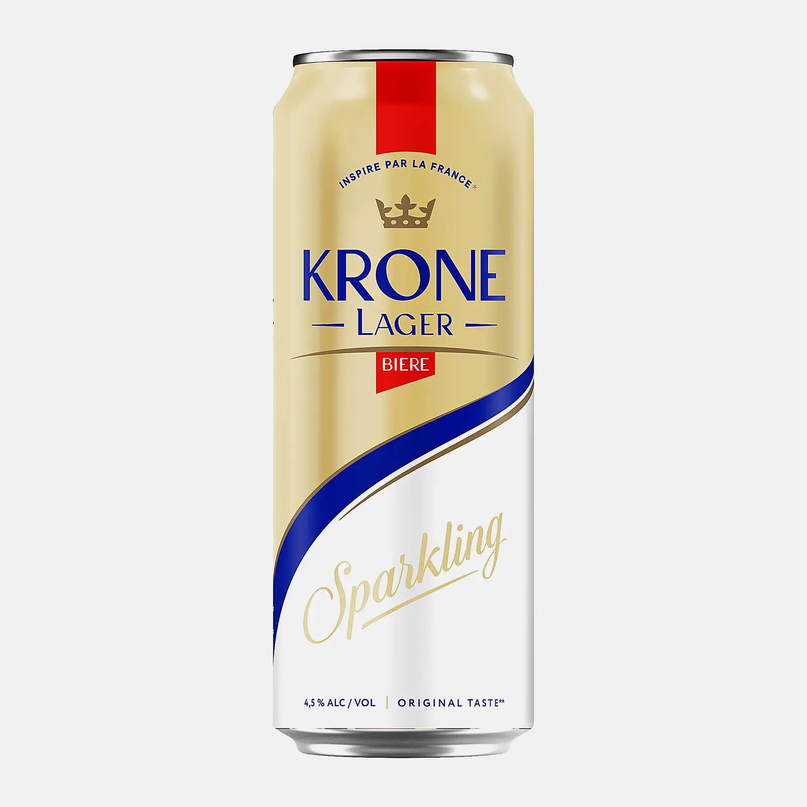 Пиво Krone Lager Biere светлое пастеризованное 4.7% 450мл