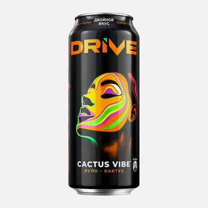 Энергетический напиток Что за вкус/Луло-кактус Drive Me 449мл в ассортименте