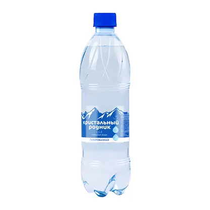 Изображение товара Вода Кристальный родник питьевая газированная 500мл