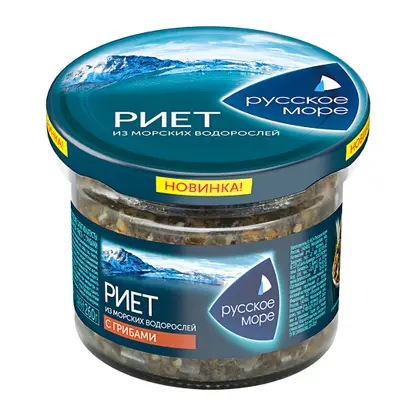 Изображение товара Риет Русское море из водорослей с грибами 260г