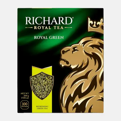 Чай зеленый Richard Royal Green 100пак