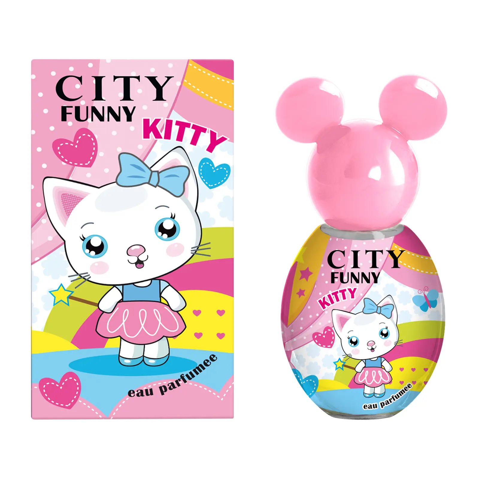 Вода душистая Сity Funny Kitty детская 