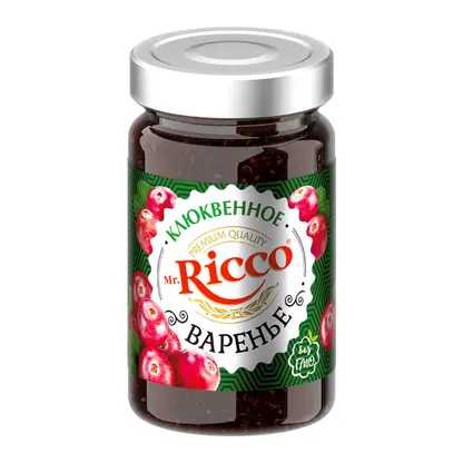 Изображение товара Варенье Mr.Ricco клюквенное 400г