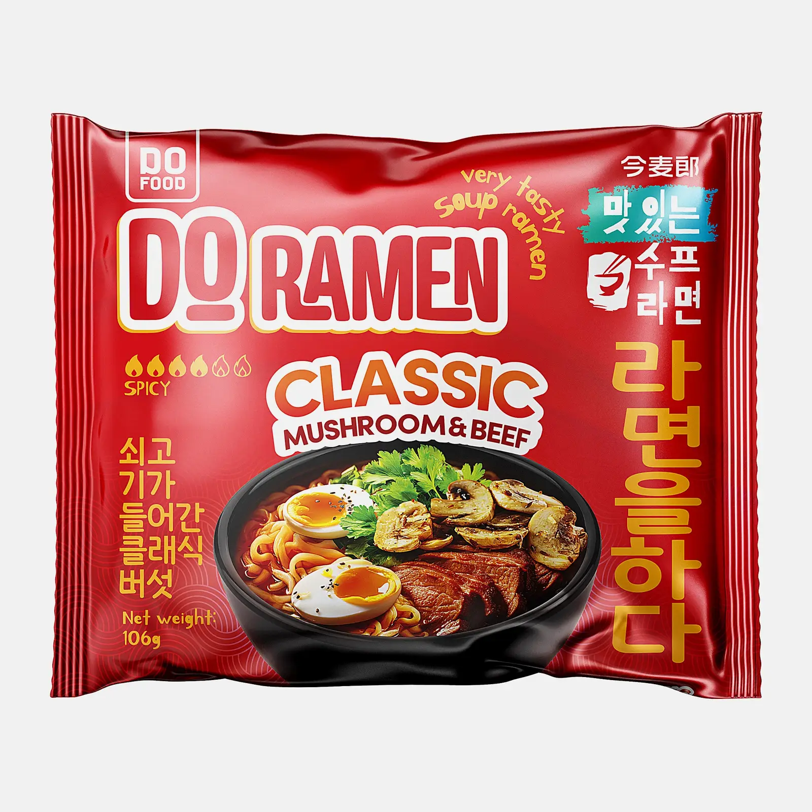 Изображение товара Лапша Do Food Грибная с говядиной 109 г