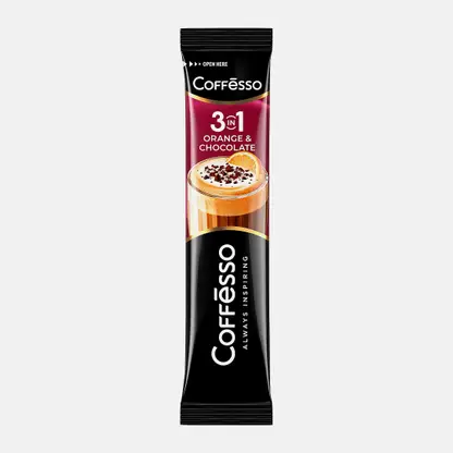 Напиток кофейный 3в1 Orange & Chocolate Coffesso 14г