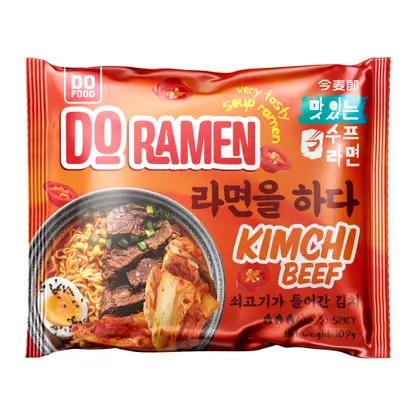 Изображение товара Лапша быстрого-приготовления кимчи говядина Do Ramen 109г